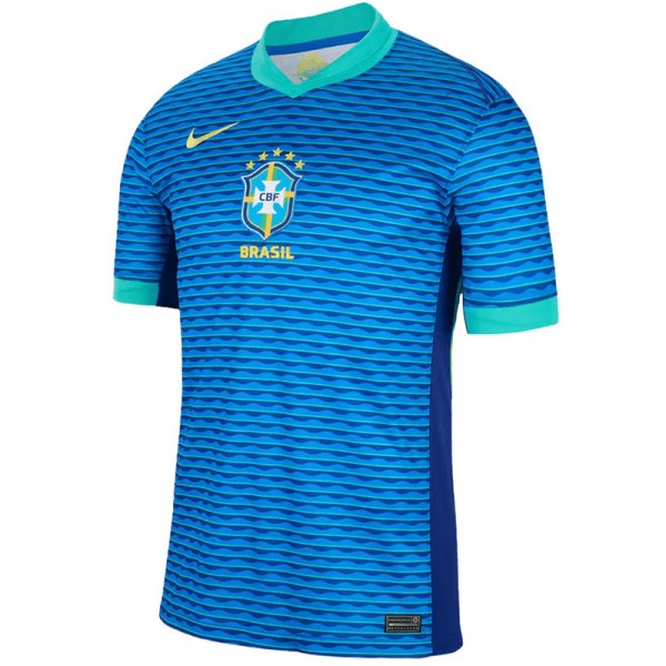 Brazil maglia da calcio seconda uniforme da uomo maglia da trasferta maglia da calcio sportiva 2024-2025